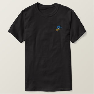 Badass Bird Besticktes T-Shirt
