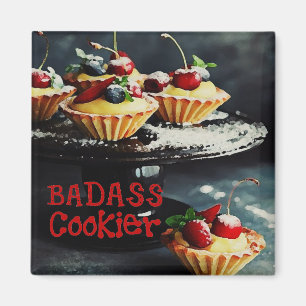BADASS COOKIER Drôle Cadeaux Citation MAGNET