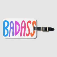 BADASS Cool- & Fun Streifen WEISS