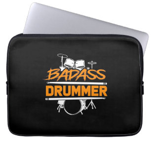 Badass Drummer Laptopschutzhülle