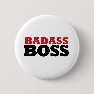 Badass Funny Boss Button