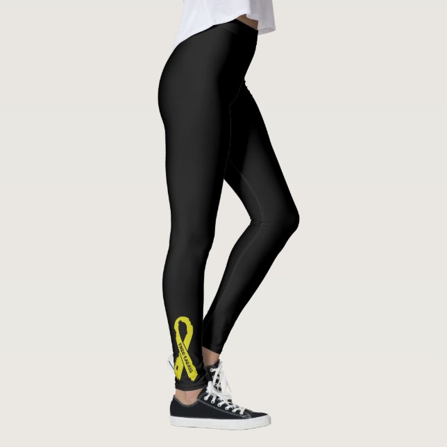 Badass/gerissenes Band...Endometriose Leggings (Rechts)