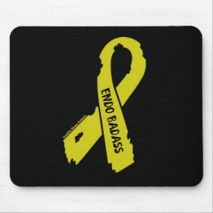 Badass/heftiger Band… Endometriosis Mousepad
