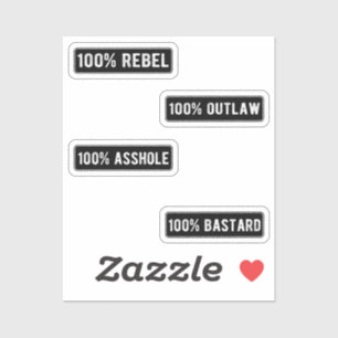 Badass Helmet Stikers Pack I Aufkleber
