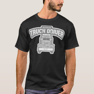 BADASS LKW lustige Tiergeschenke Bauerntier T-Shirt