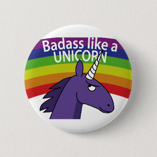 Badass mögen ein Einhorn! Button