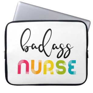 Badass Nurse Laptopschutzhülle
