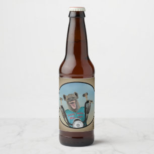 Badass Spiel-Wechsler (freier Raum) Bierflaschenetikett