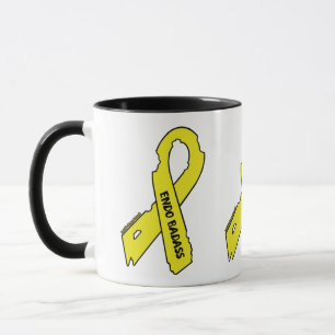 Badass/Torn Ribbon...Endometriose Tasse