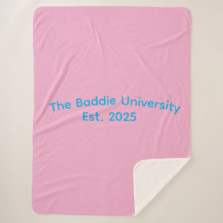 Baddie Blanket Sherpadecke