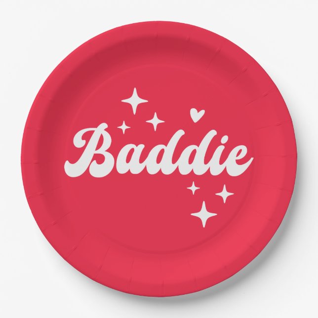 Baddie Pappteller (Vorderseite)