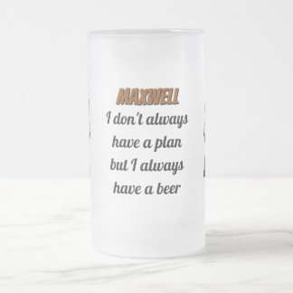 Bade Badger Beer Frosted Mug