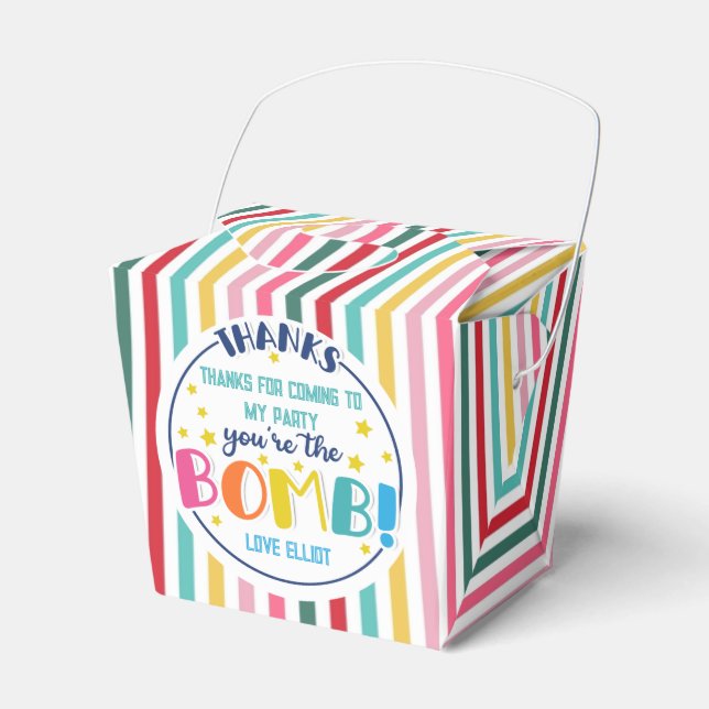 Badebombe-Geschenkboxen, du bist die Bombe Geschenkschachtel (Vorderseite)