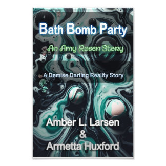 Badebomben-Party-Cover Fotodruck