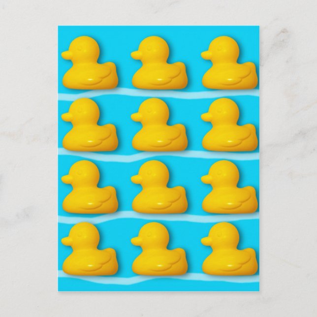 Badeenten Postkarte (Vorderseite)