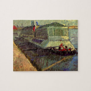 Badefloß an der Seine Asniere von Vincent van Gogh