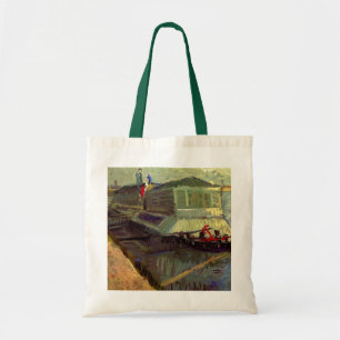 Badefloß an der Seine Asniere von Vincent van Gogh Tragetasche