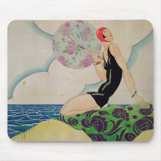 Badegast, c.1925 mousepad (Vorne)