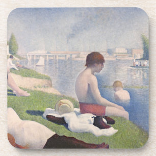 Badegäste Georges Pierre Seurat bei Asni�res, Getränkeuntersetzer
