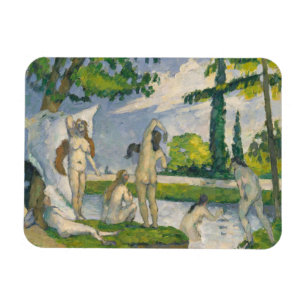 Badegäste Pauls Cezanne   Magnet