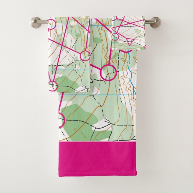 Badehandtuch - Orientierungsflagge Badhandtuch Set (Insitu)