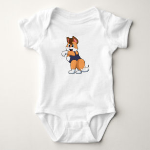 Badehose mit Badeanzug Baby Strampler