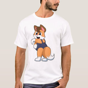 Badehose mit Badeanzug T-Shirt