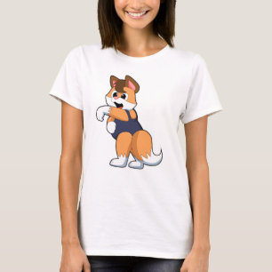 Badehose mit Badeanzug T-Shirt