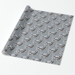 Bademantel Thunder_Cove Grau Geschenkpapier
