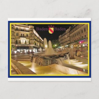 Baden-Baden-Ansichtskarte Postkarte