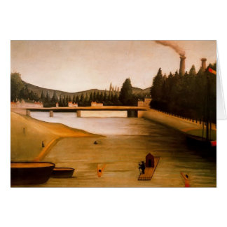 Baden bei Alfortville durch Henri Rousseau