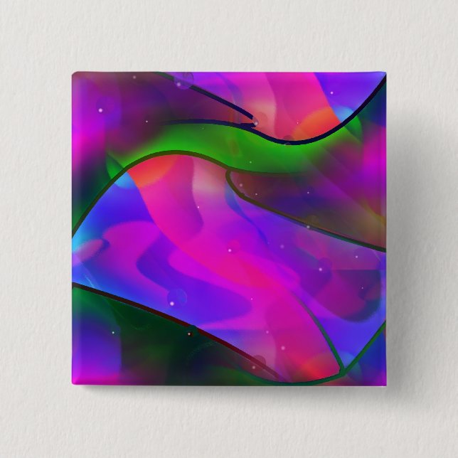 Baden mit Delphinen Button (Vorderseite)