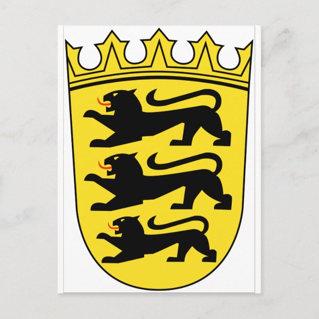 Baden-Württemberg (Deutschland) Postkarte (Vorderseite)