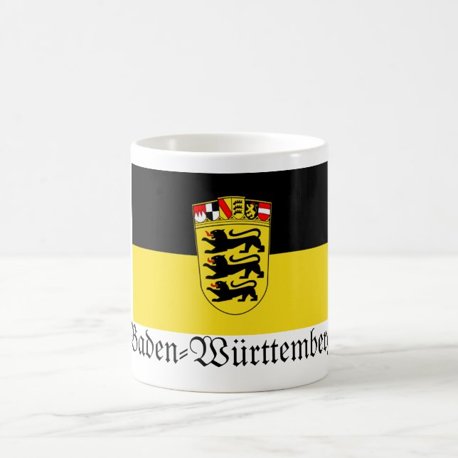 Baden-Württemberg-Flagge Kaffeetasse (Mittel)