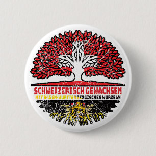 Baden-Württemberg Schweizer Schweiz Baum Button