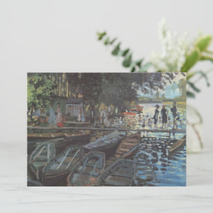 Badende in La Grenouillère von Claude Monet