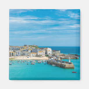 Badeort St. Ives, Cornwall, Vereinigtes Königreich Magnet