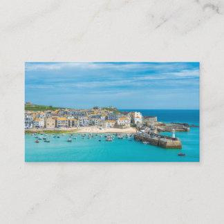 Badeort St. Ives, Cornwall, Vereinigtes Königreich Visitenkarte