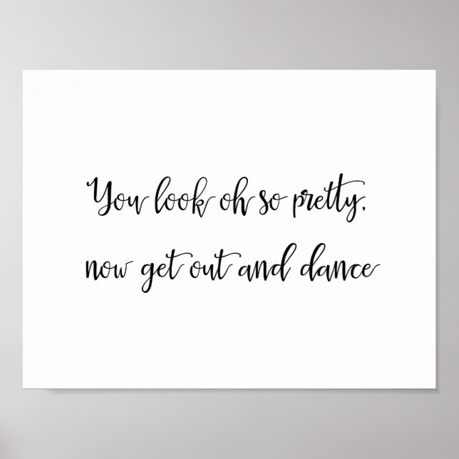 Badeschild | Ladys Poster (Vorne)