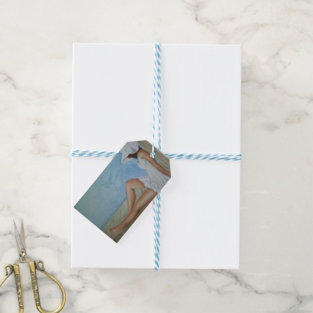 BADESCHÖNHEIT GESCHENKANHÄNGER (Mit Garn)