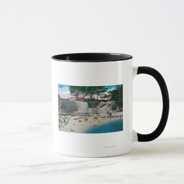 Badestrand am Pazifik-Grove Tasse (Rechts)