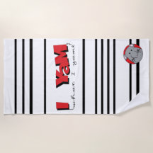 Badetuch "I Yam What I Yam"