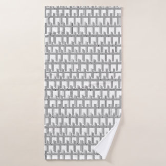 Badetuch mit einzigartigem Cross-Design Badehandtuch