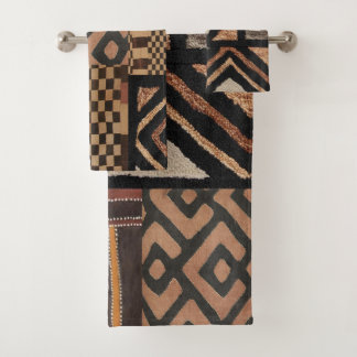 Badetuch-Set mit Stammmotiv Badhandtuch Set