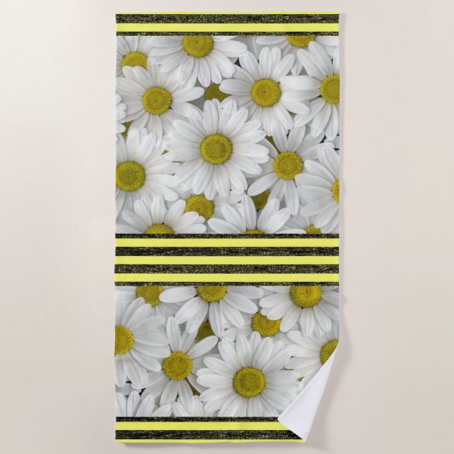 Badetücher für Sonnenblumen Strandtuch (Vorderseite)