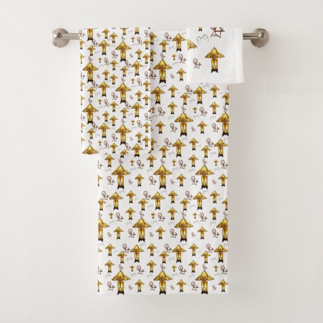 Badetücher Sets Antiquitäten (Insitu)