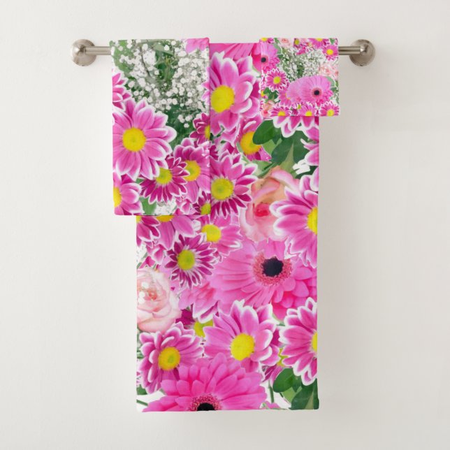 Badetücher Sets Blumen (Insitu)