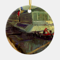 Badewanne auf Seine Asniere von Vincent van Gogh