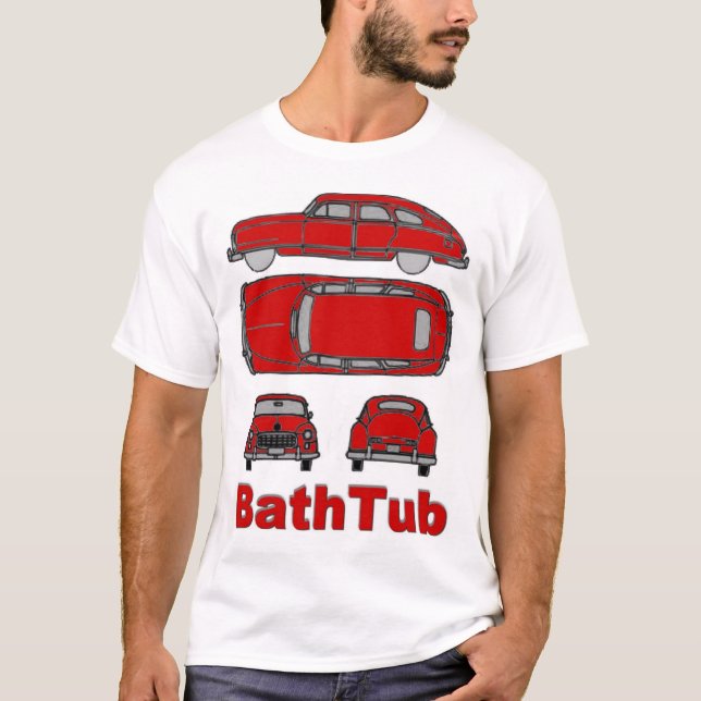 Badewannen-T - Shirt (Vorderseite)