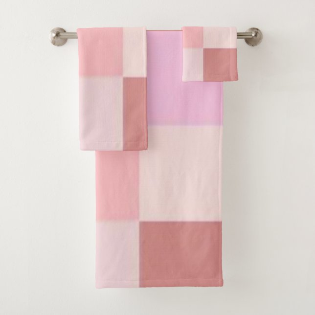Badezimmer Einfache Farben Badhandtuch Set (Insitu)